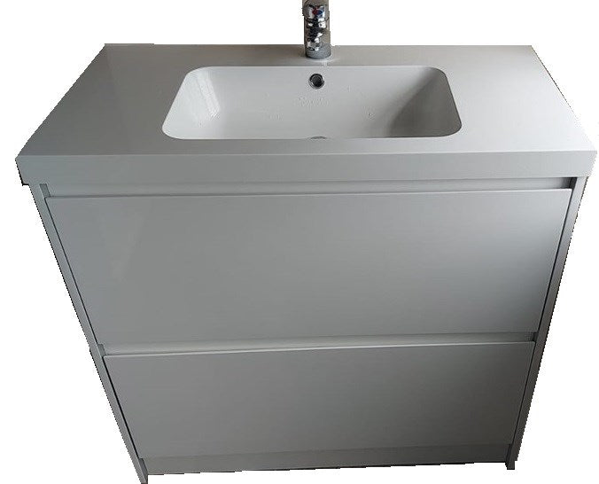Geneva Freestanding Vanity With Basin 750mm