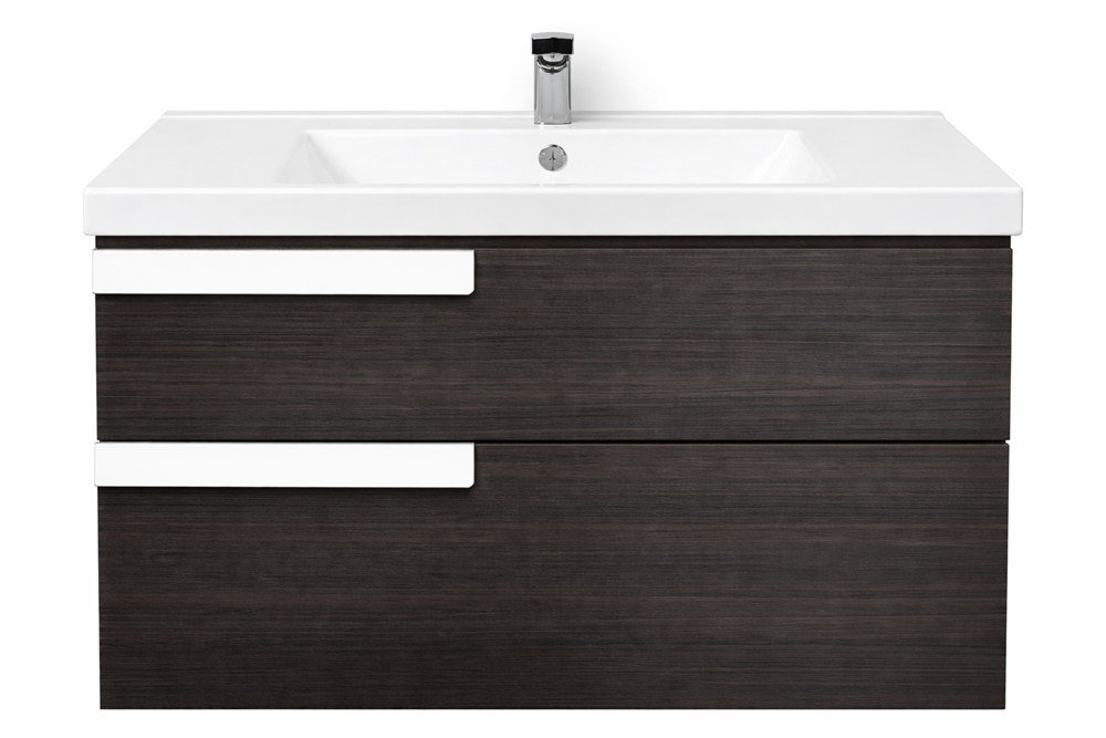 Sable Wall Hang Vanity Dark Oak