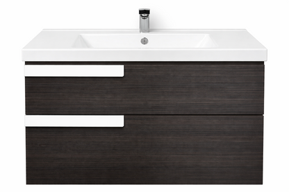 Sable Wall Hang Vanity Dark Oak