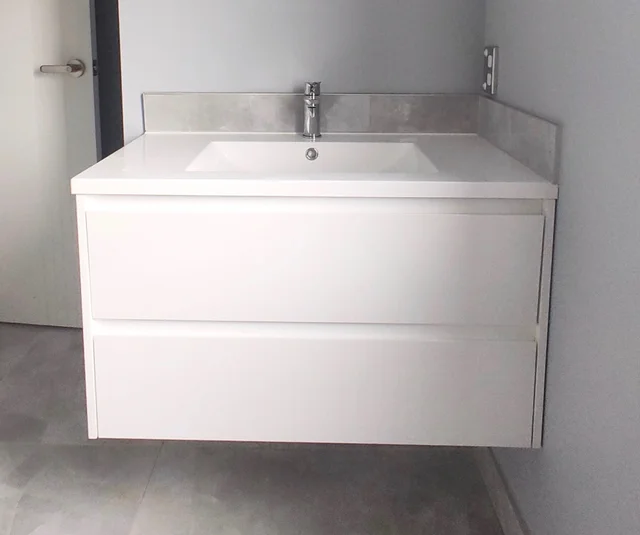 Geneva Wall-Hung Vanity with Basin 800mm