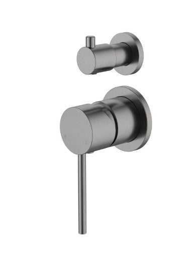 Star Mini Shower Diverter Mixer With Small Backplate