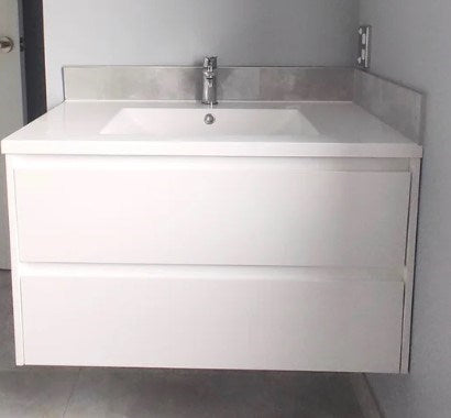 Geneva Wall-Hung Vanity with Basin 750mm